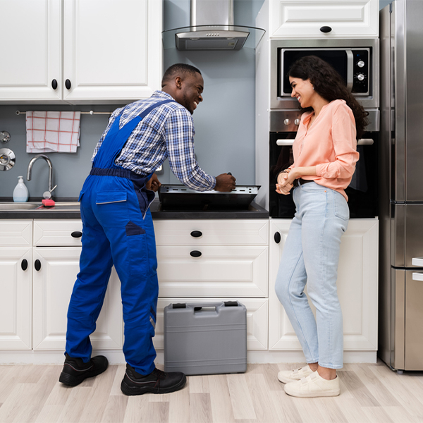 what kind of warranty do you offer on your cooktop repair services in Casey Iowa